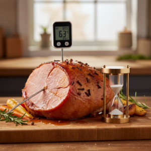 Idealna szynka pieczona: temperatura i czas, by była soczysta